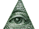 Illuminati triangle eye