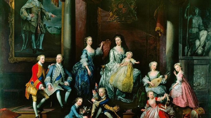 Family of Frederick Prince of Wales