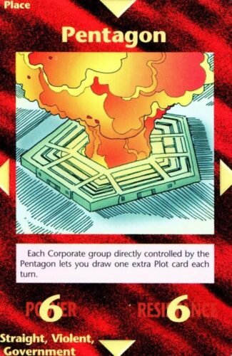 Illuminati card - Pentagon