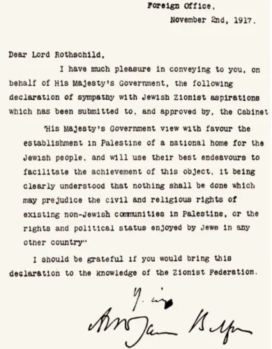 Balfour Declaration