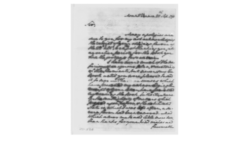 Letter to Washington about the Illuminati