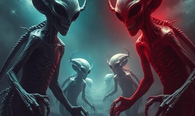 aliens and demons